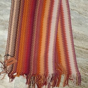 Missoni X-Large Zig Zag Print  Scarf - New